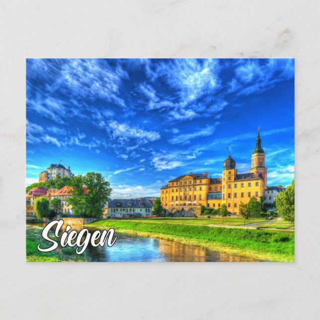 Cartão Postal Siegen, Alemanha (Frente)