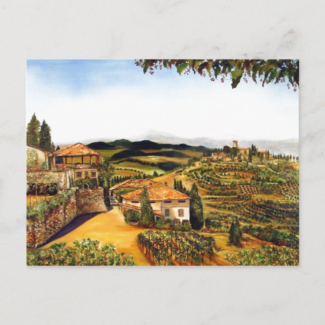 Cartão Postal Siena, Itália (Frente)