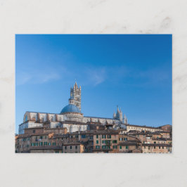 Cartão Postal Siena skyline, Itália