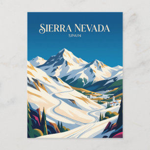 Cartão Postal Sierra Nevada Espanha