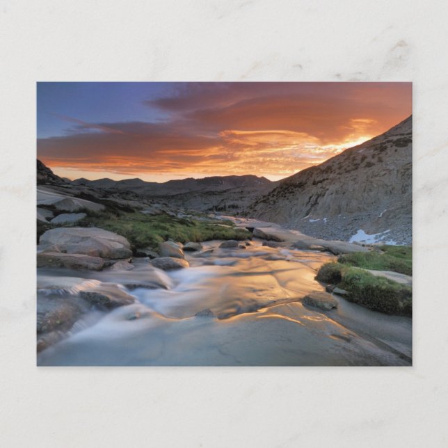 Cartão Postal Sierra Wave sobre Yosemite (Frente)