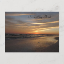Cartão Postal Siesta Key Beach Sunset