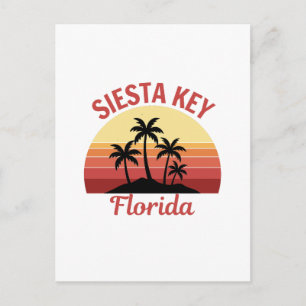 Cartão Postal Siesta Key Flórida