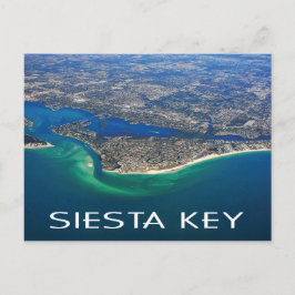 Cartão Postal Siesta Key, foto aérea da Flórida