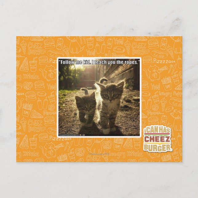 Cartão Postal Siga-me Kid (Frente)