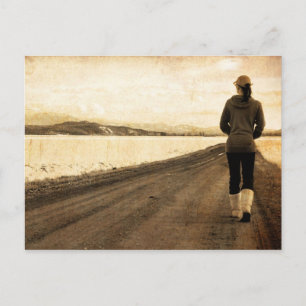 Cartão Postal Siga seu caminho