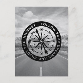Cartão Postal Siga Seus Sonhos e Aproveite a Jornada