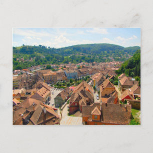 Cartão Postal Sighisoara, Telhados da cidade