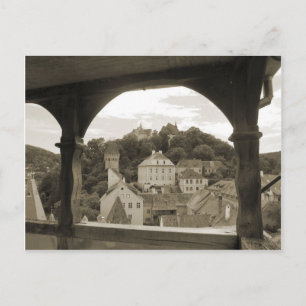 Cartão Postal Sighisoara, vista da cidade