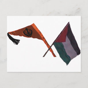 Cartão Postal Sikhs para a Palestina