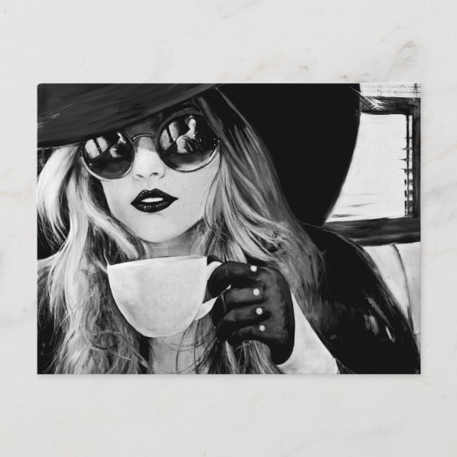 Cartão Postal Silencias confortáveis (Frente)