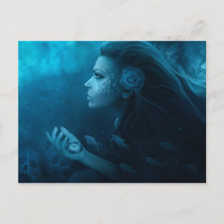 Cartão Postal Silencioso Profundo concluído