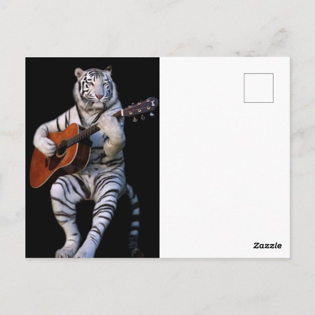 Cartão Postal Silent Strings – Elegant Postcard (Verso)