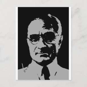Cartão Postal silhueta de Harry S. Truman