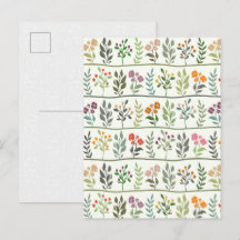 Silhueta Floral Rapsódia Botânica Colorida