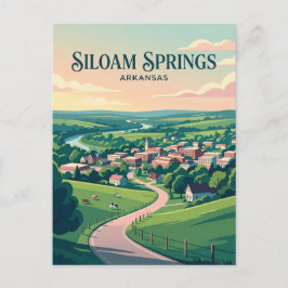 Cartão Postal Siloam Springs EUA