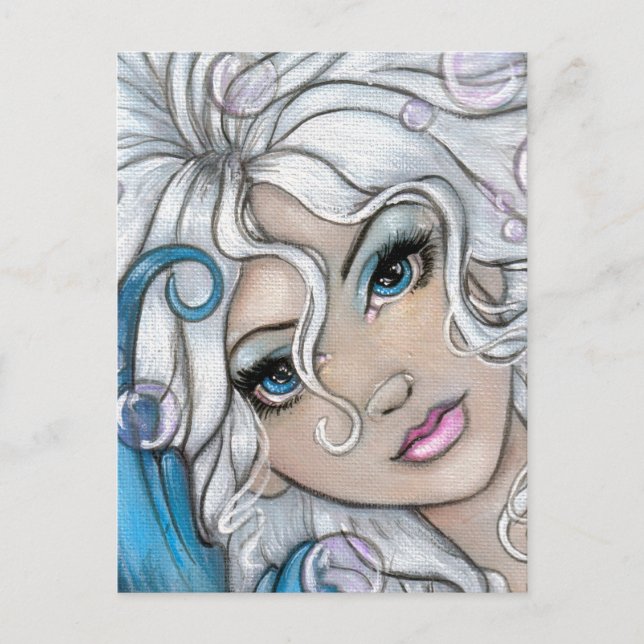 Cartão Postal "Silver and Sapphire" postcard (Frente)