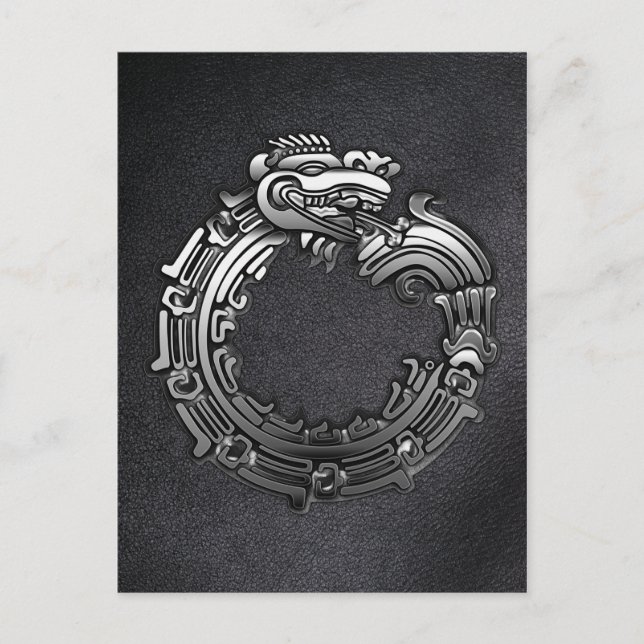 Cartão Postal Silver Quetzalcoatl (Frente)