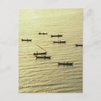 CARTÃO POSTAL SILVER SILKEN VICTORIA LAKE KENYA