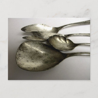 Cartão Postal Silverware bonito