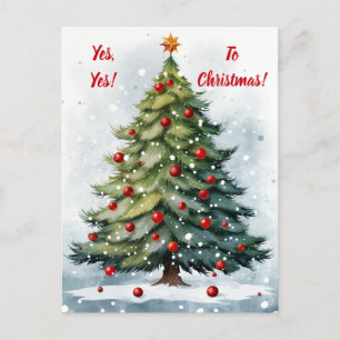 Cartão Postal Sim ao Natal!