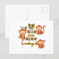 Sim! Este é Meu Circo Estes São Meus Três Macacos