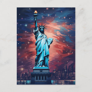 Cartão Postal Símbolo da Independência Americana #2