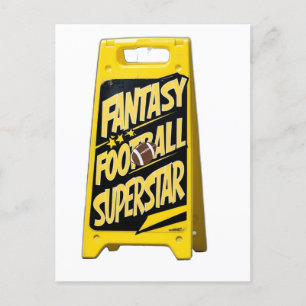 Cartão Postal Símbolo de plástico amarelo fantasma
