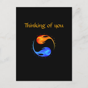 Cartão Postal Símbolo do Amor-