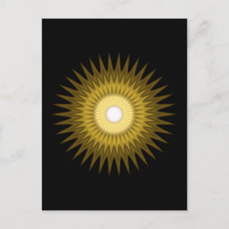 Cartão Postal símbolo ensolarado
