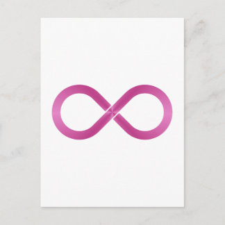 Cartão Postal Símbolo Unendlichkeit infinity