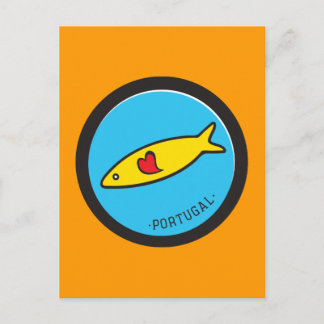 Cartão Postal Símbolos de Portugal - Sardine Nr. 02