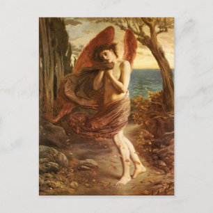 Cartão Postal Simeon Solomon: Amor no outono