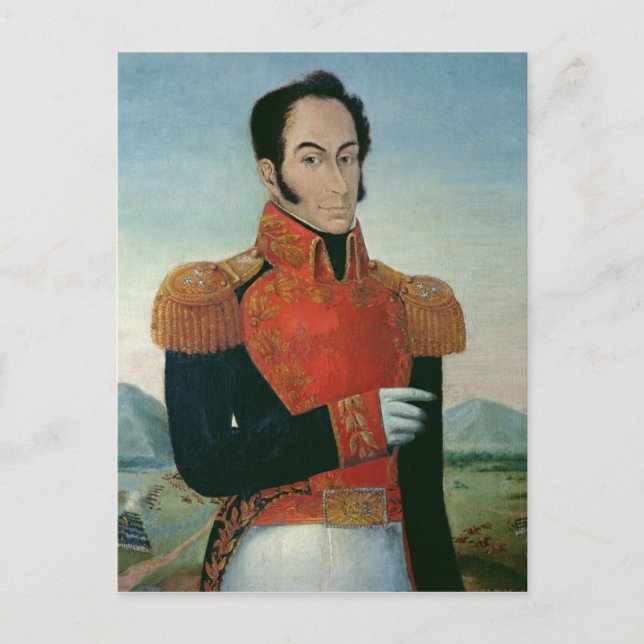 Cartão Postal Simon Bolivar (Frente)