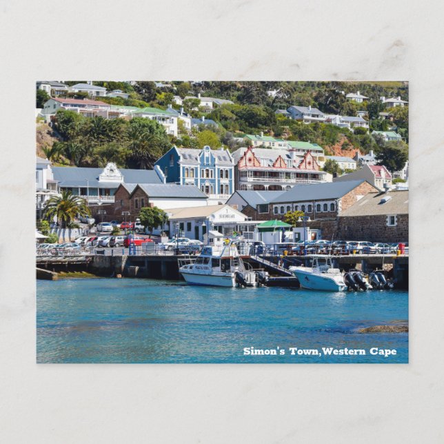 Cartão Postal Simon's Town, Western Cape (Frente)