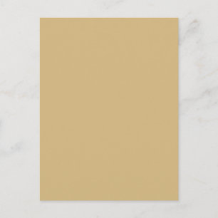 Cartão Postal simples cores sólidas laranja cinza boho personali