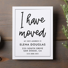 Cartão Postal Simples, movi o anúncio em movimento