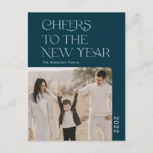 Cartão Postal Simples Saúde para a nova foto da família de 2022