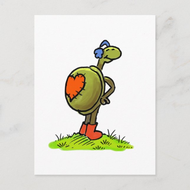 cartão postal simples turlelove (Frente)