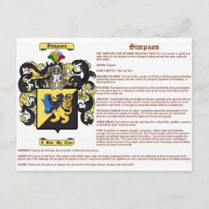 Cartão Postal simpson (significado)