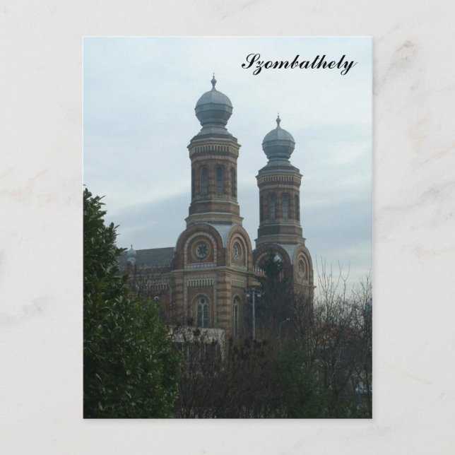 Cartão Postal Sinagoga (Frente)