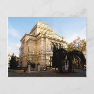 Cartão Postal Sinagoga do excelente de Roma