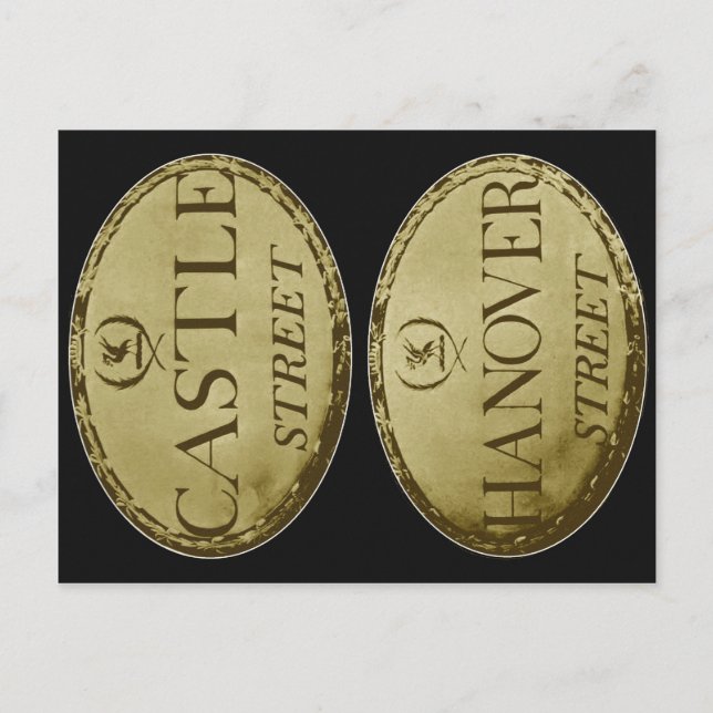 Cartão Postal Sinais da rua Liverpool : cerca do início dos anos (Frente)