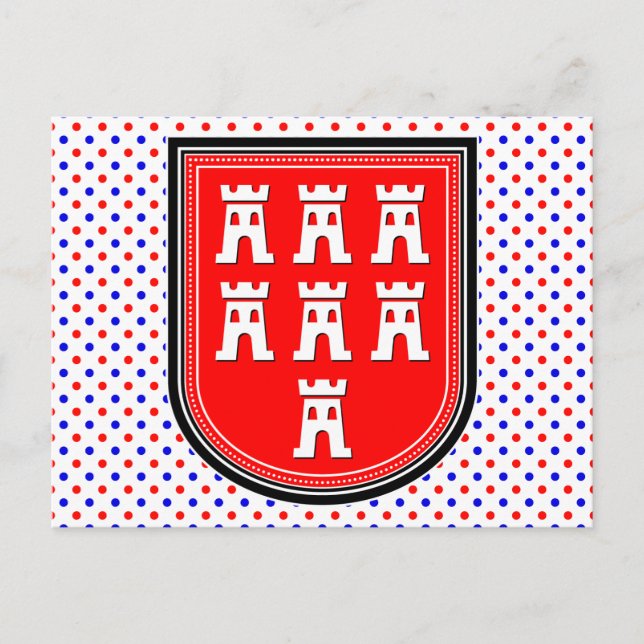 Cartão Postal Sinal da Saxônia (Frente)