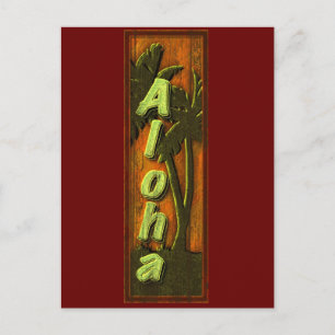 Cartão Postal Sinal de Aloha