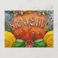 Sinal de boas-vindas em espanhol, México