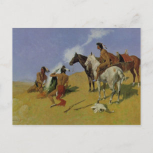 Cartão Postal Sinal de fumaça