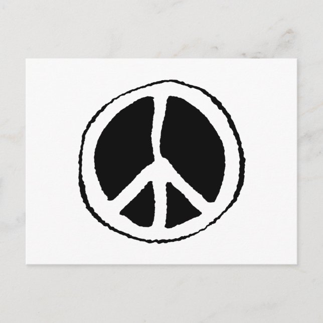 Cartão Postal Sinal de Paz (Frente)