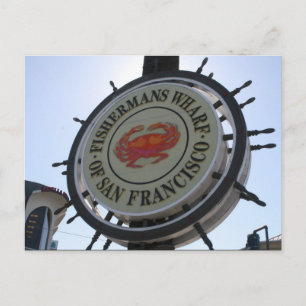 Cartão Postal sinal de san fran