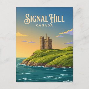 Cartão Postal Sinal Hill Canadá